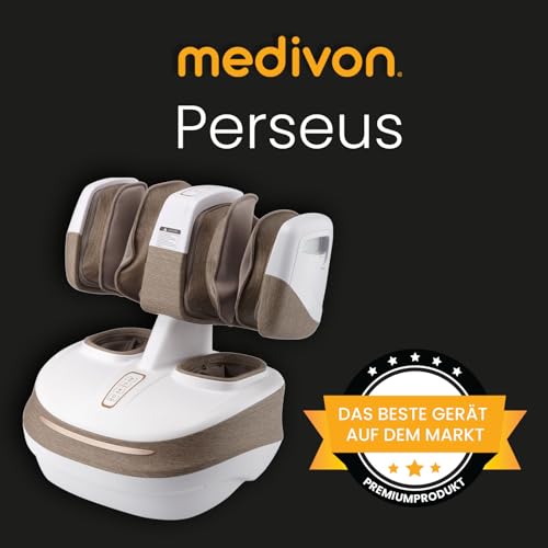 Medivon Perseus Shiatsu Fußmassagegerät mit Wärmefunktion – tiefenwirksame Fußmassage für Entspannung & Durchblutung