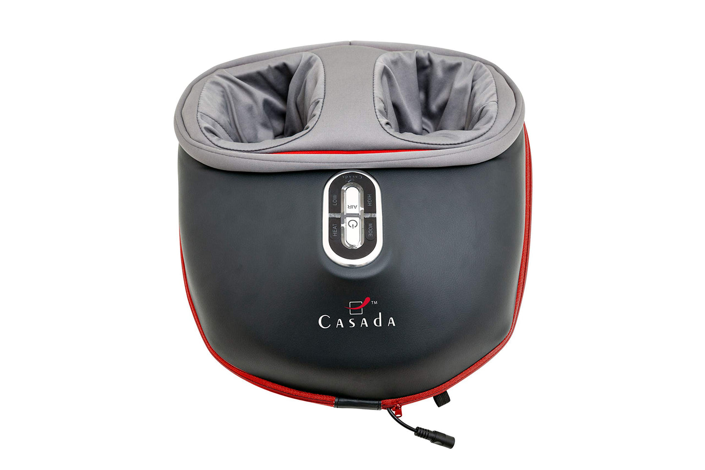 Casada FootInn II Fußmassagegerät – Fußreflexzonenmassage mit Knet- & Luftdruckmassage, Wärmefunktion & selbstheizender Rundum-Komfort