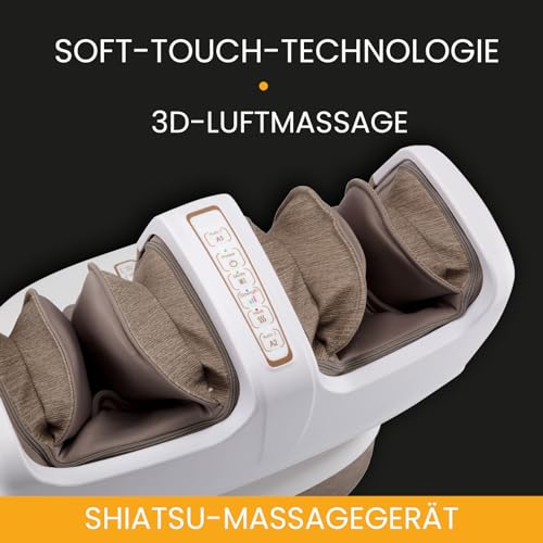 Medivon Perseus Shiatsu Fußmassagegerät mit Wärmefunktion – tiefenwirksame Fußmassage für Entspannung & Durchblutung