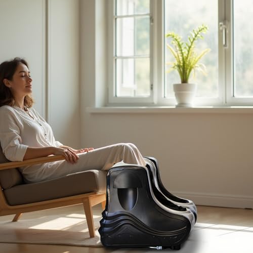 Bonplus BP Fuß- & Beinmassagegerät mit Shiatsu, Wärmefunktion & 3 Intensitäten – tiefe Gewebemassage zur Förderung der Durchblutung