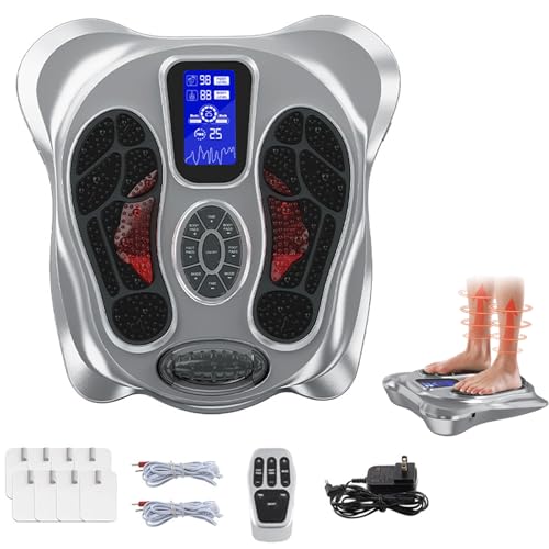 Wasd3Pods elektrisches Fußmassagegerät – TENS & EMS Muskelstimulation für Füße & Beine, fördert Durchblutung & Entspannung
